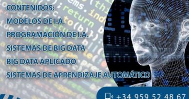 Curso de Inteligencia Artificial y Big Data en el IES La Marisma de Huelva